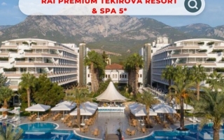 Rai premium Tekirova Resort & Spa 5* - роскошный отель, который идеально подходит для семейного отдыха. Его расположение между древними городами Фаселис и Олимпос делает его особенным - здесь вы сможете насладиться красотой окружающей природы и...